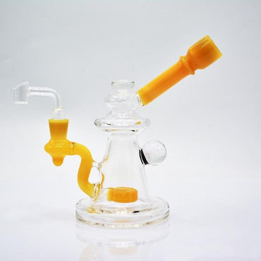 a22222346  330  Hot Glass Y4 Showerhead Percolator Glass Rig 55.