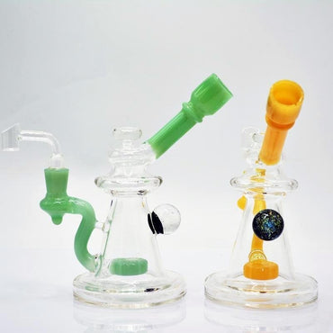 a22222346  330  Hot Glass Y4 Showerhead Percolator Glass Rig 55.