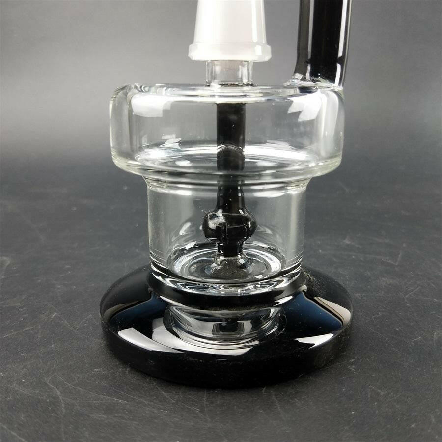 a22222346  330  ML Glass Black Curved Tyre Percolator  55.