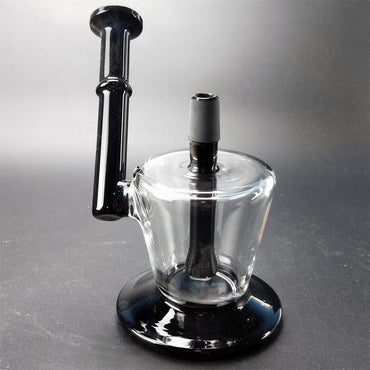 a22222346  330  ML Glass Black Straight Tyre Percolator  55.