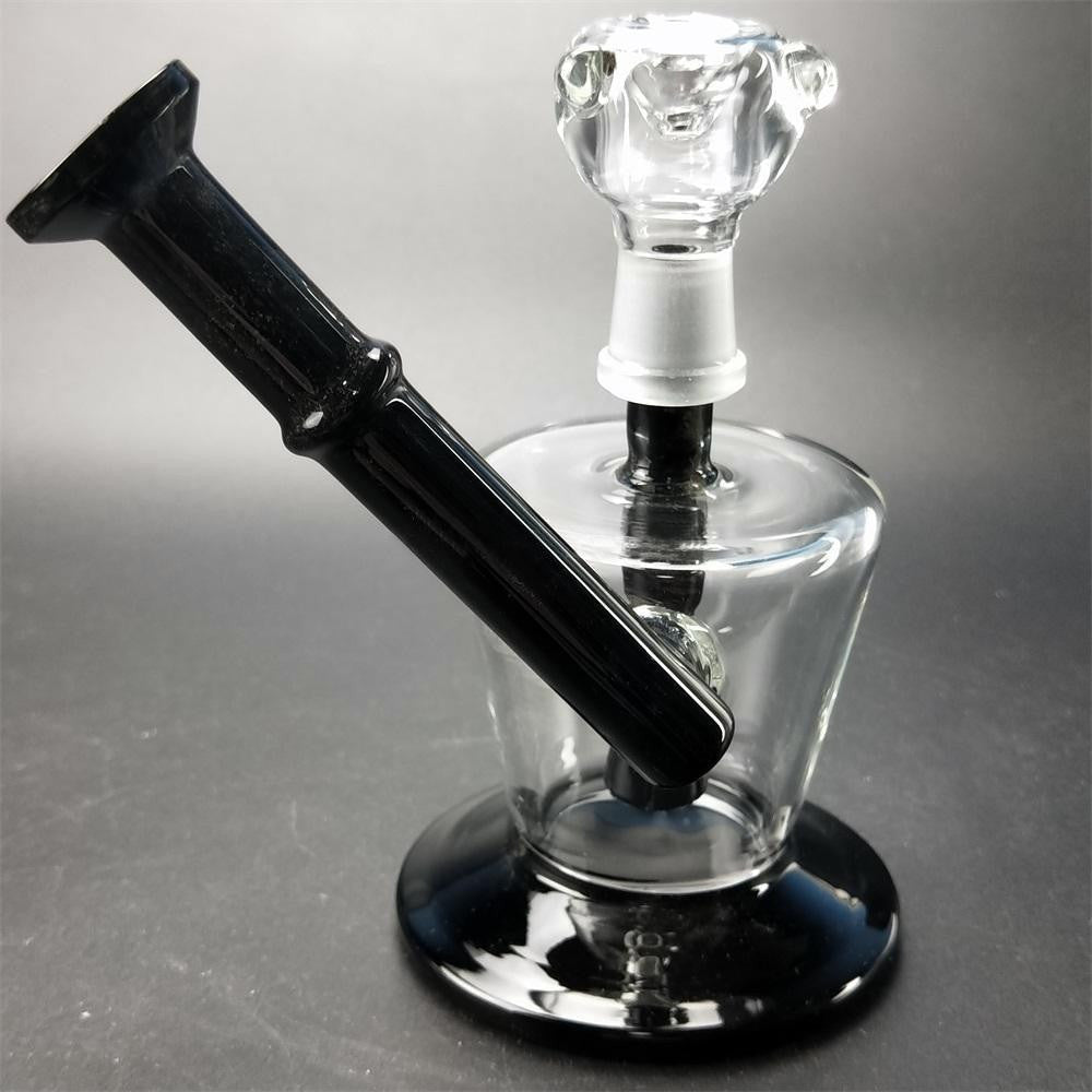 ML Glass Black Straight Tyre Percolator.