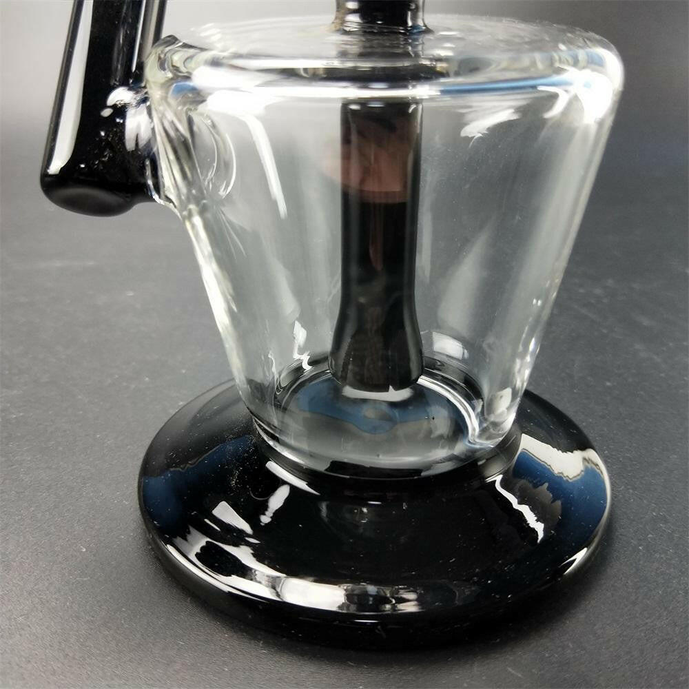 a22222346  330  ML Glass Black Straight Tyre Percolator  55.