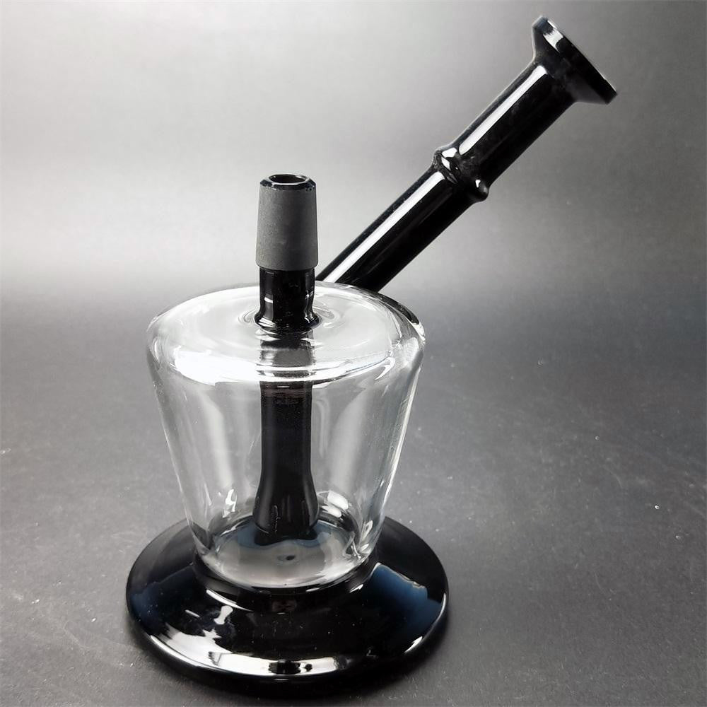 ML Glass Black Straight Tyre Percolator.