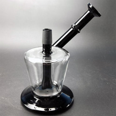 a22222346  330  ML Glass Black Straight Tyre Percolator  55.