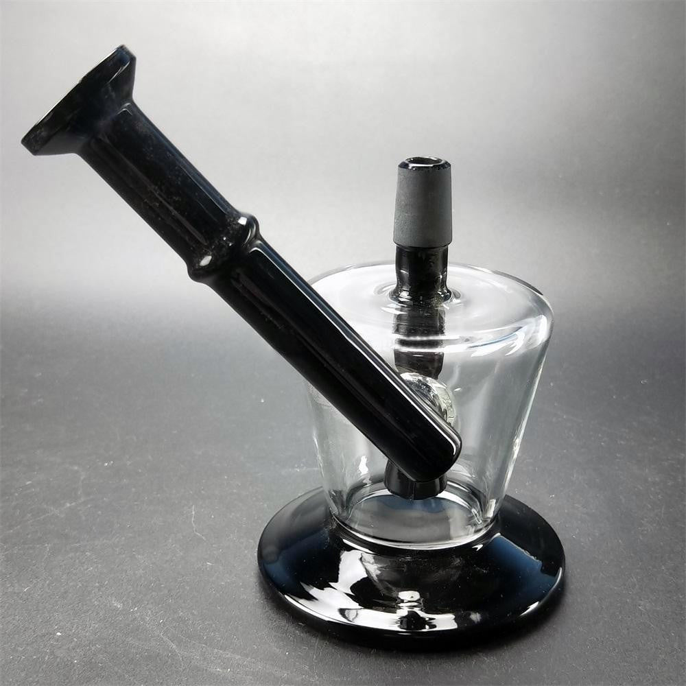 ML Glass Black Straight Tyre Percolator.