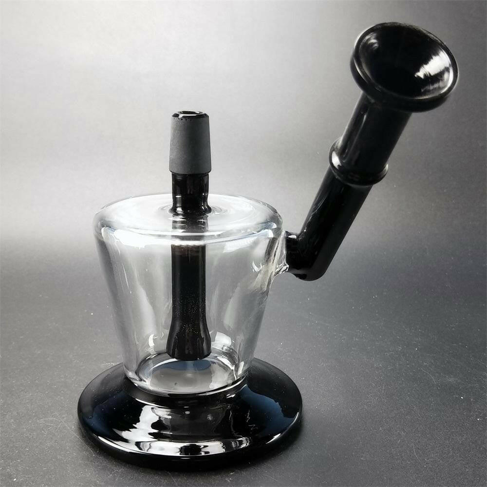 a22222346  330  ML Glass Black Straight Tyre Percolator  55.