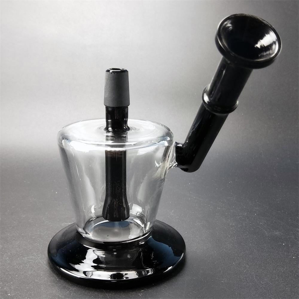 ML Glass Black Straight Tyre Percolator.