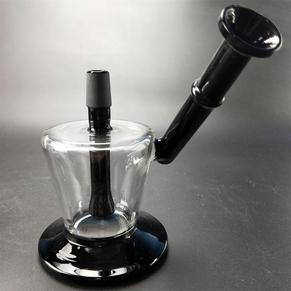 ML Glass Black Straight Tyre Percolator.