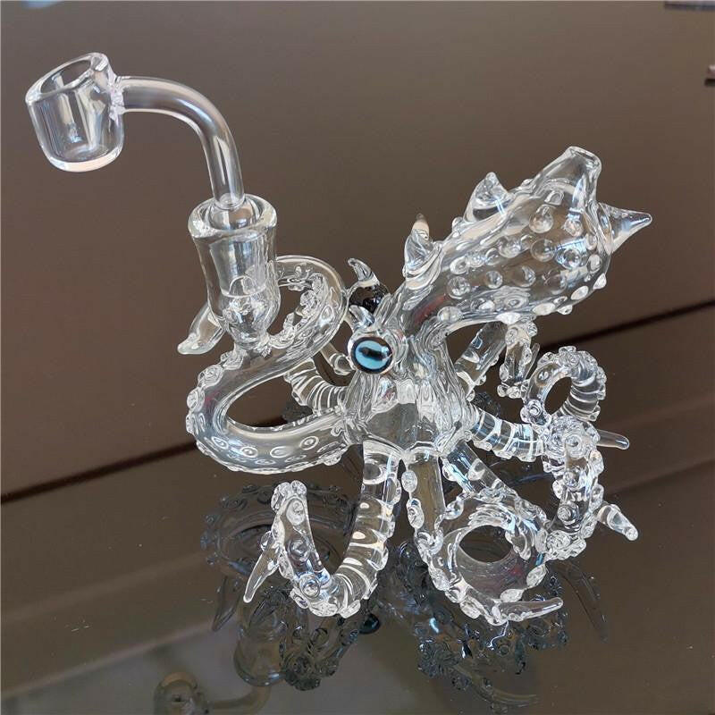 a22222346  330  Octopus Heady Bubbler Glass Rig 55.