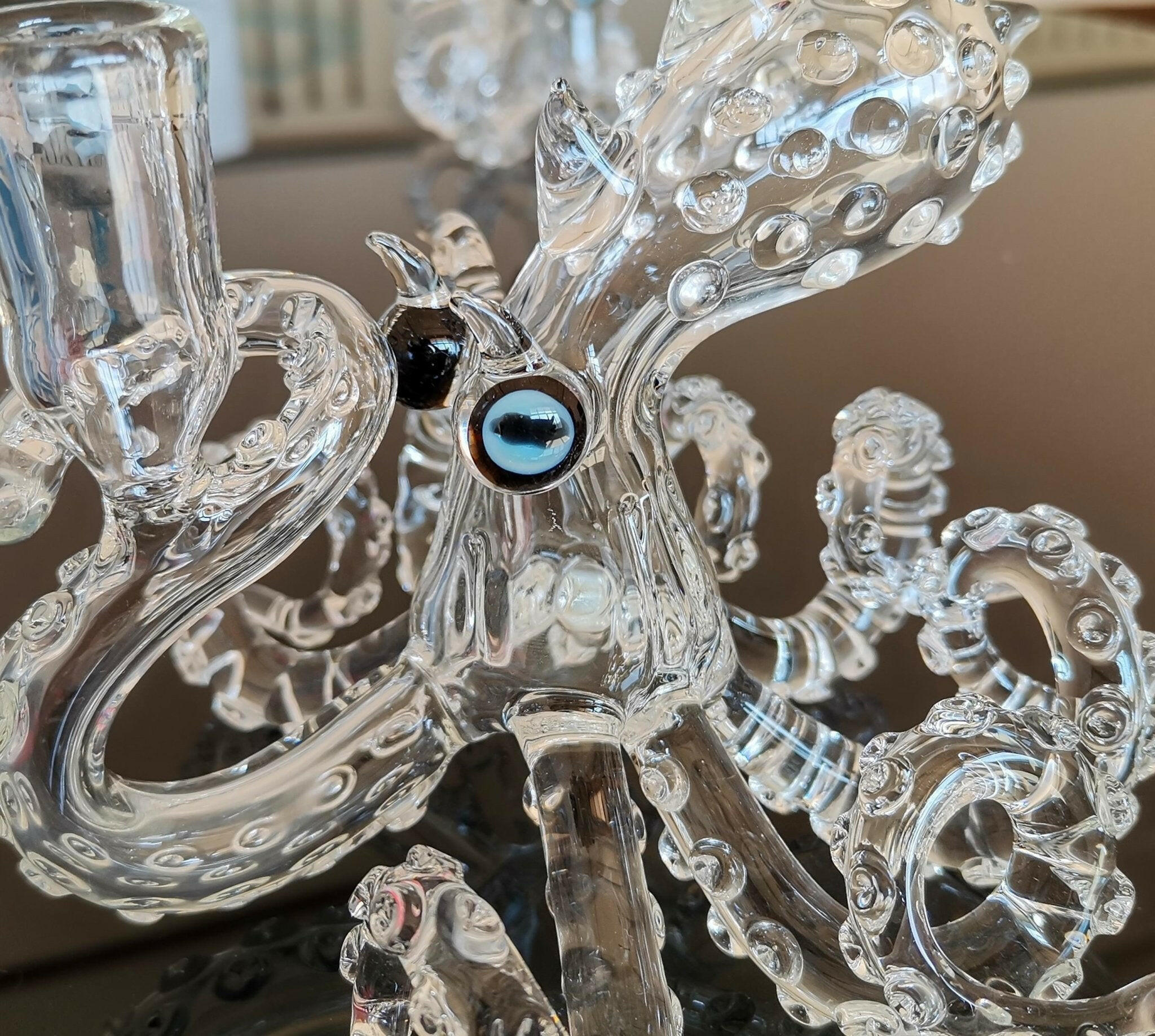 a22222346  Octopus Heady Bubbler Glass Rig 55.