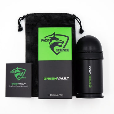 969696  yuhuv test Pack Science Green Vault Vacuum Stash Container Discount E-Nails aja.