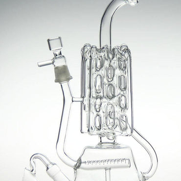 969696  yuhuv test Pack Science Honeycomb Swiss Cheese Recycler Discount E-Nails aja.