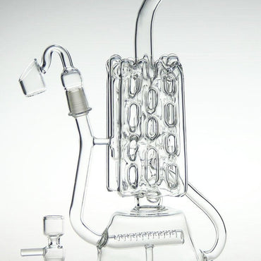 969696  yuhuv test Pack Science Honeycomb Swiss Cheese Recycler Discount E-Nails aja.