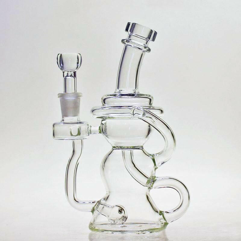 a22222346  Pack Science Klein Oil Rig Recycler PG5125 glass rig 55.