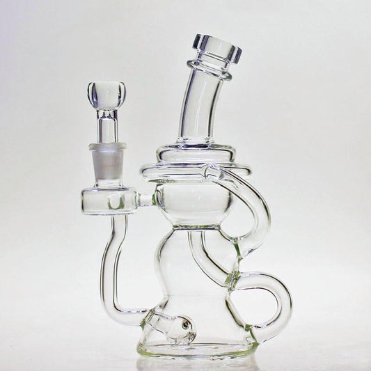 969696  yuhuv test Pack Science Klein Oil Rig Recycler PG5125 Discount E-Nails glass rigajađ.