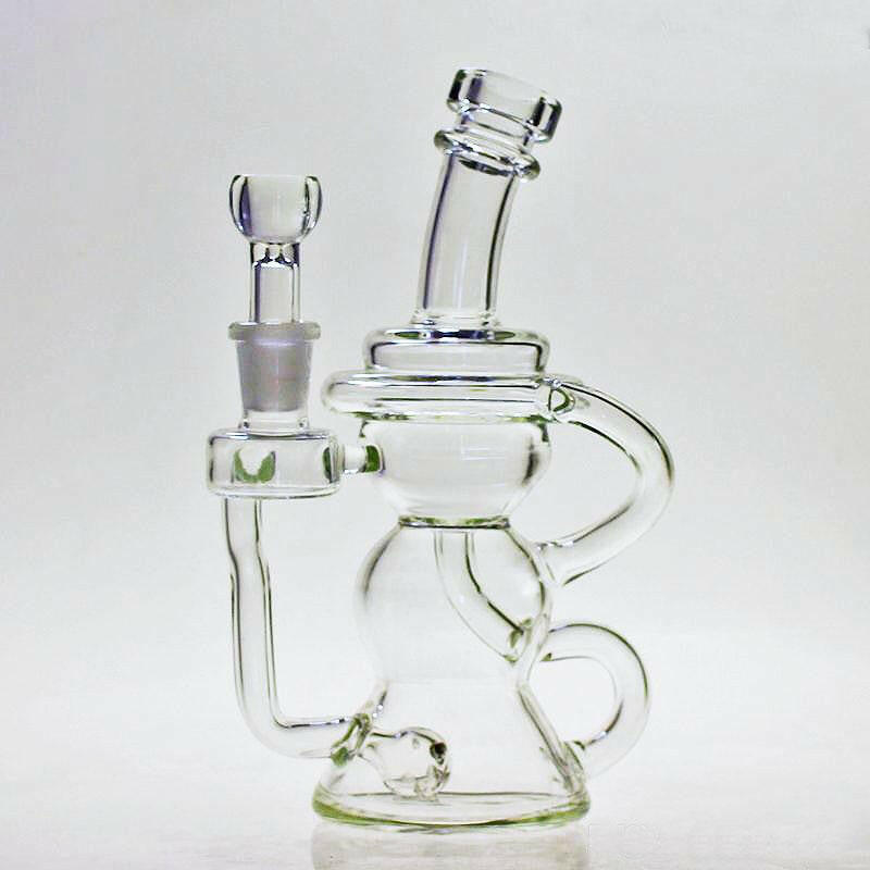 a22222346  Pack Science Klein Oil Rig Recycler PG5125 glass rig 55.