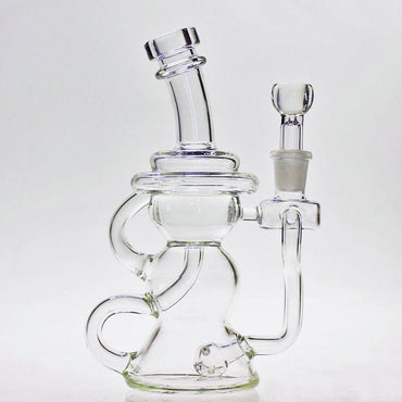 a22222346  Pack Science Klein Oil Rig Recycler PG5125 glass rig 55.