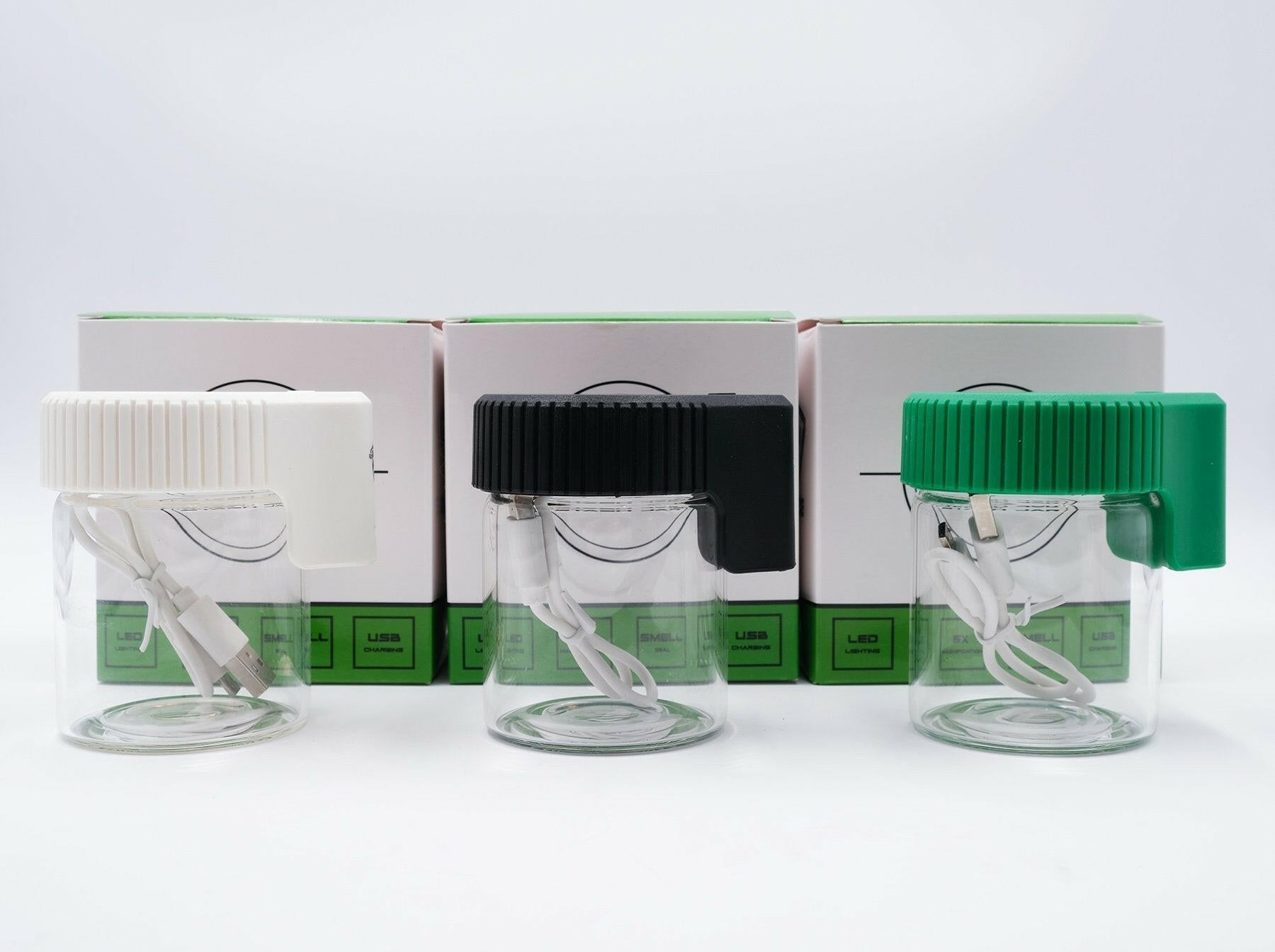 Pack Science Magnifying Herb LED Jar xccscss 999 Discount E-Nails 9999.