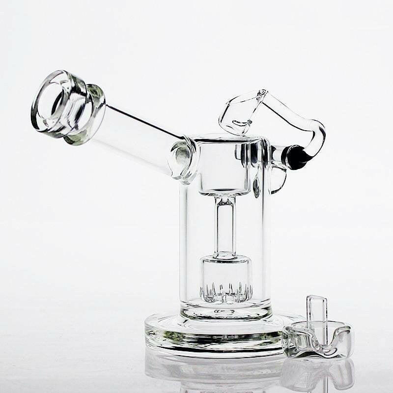 a22222346  330  Pack Science Mini Oil Rig Bubbler With Quartz Swing Glass Rig 55.