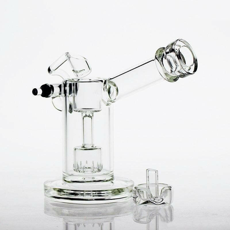 a22222346  330  Pack Science Mini Oil Rig Bubbler With Quartz Swing Glass Rig 55.