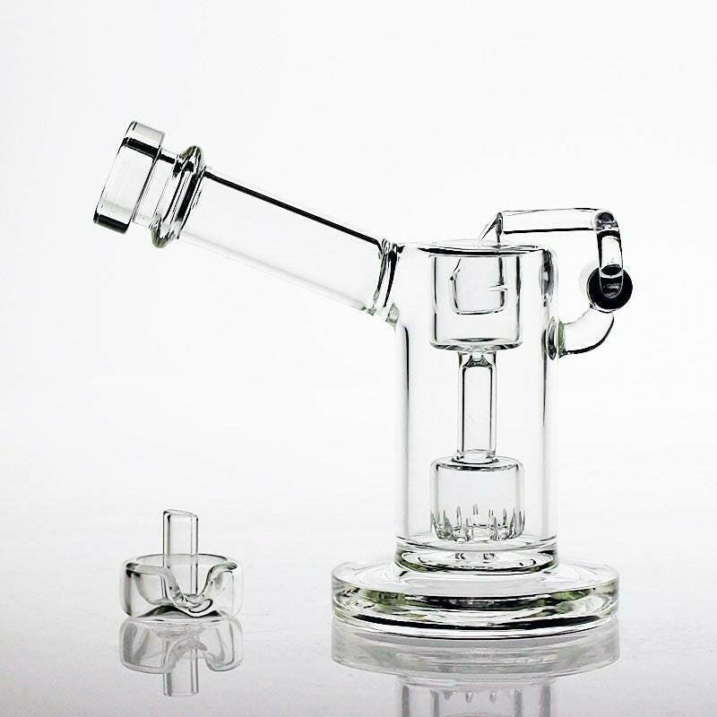 a22222346  330  Pack Science Mini Oil Rig Bubbler With Quartz Swing Glass Rig 55.