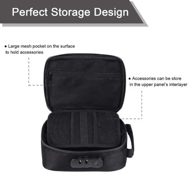 969696  yuhuv test Pack Science Smell Proof Carbon Lined Locking Stash Bag Discount E-Nails Storageaja.