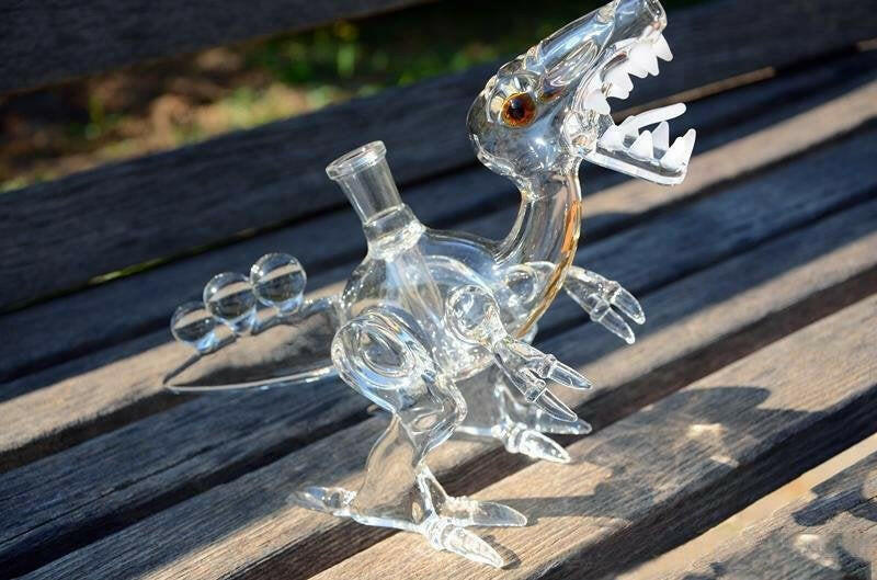 a22222346  330  Pretty Hookahs Fashion Dino Fab Rig Glass Rig 55.