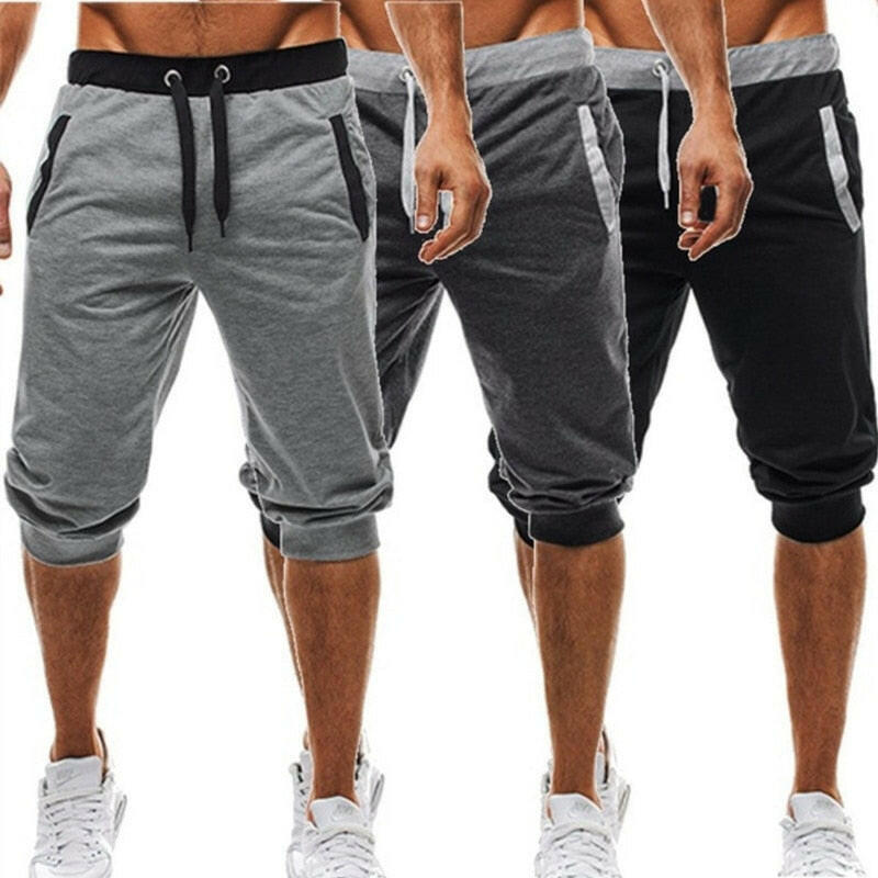 Hot ! 2019 New Hot-Selling Man's Summer Casual Fashion Sweatpants Fitness Short Jogger M-3XL yuhuv test  yuhuv test022.