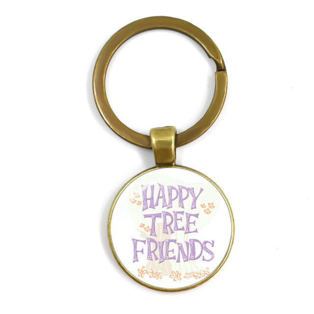 Friends TV Show Keychain 25th Anniversary Series Cartoon Fun Pattern 25mm Glass Cabochon Key Ring Keyholder For Good Friend Gift yuhuv test  yuhuv test022.