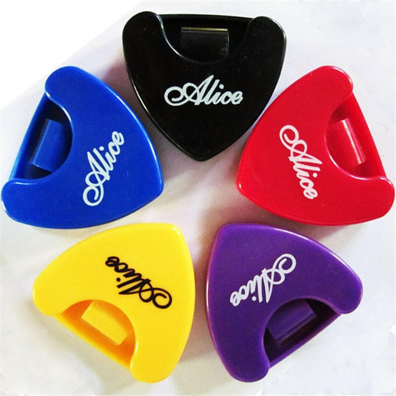 Guitar Pick Holder Plastic Plectrum Case with Self Adhesive Sticker Guitar Pick Storage Boxes for  1-3 Pieces Guitar Picksơ' yuhuv test3333 yuhuv test.