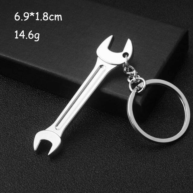 Keychains For Men Car Bag KeyRing Outdoor Combination Tool Portable Mini Utility Pocket Clasp Ruler Hammer Wrench Pliers Shovelơ' yuhuv test3333 yuhuv test.