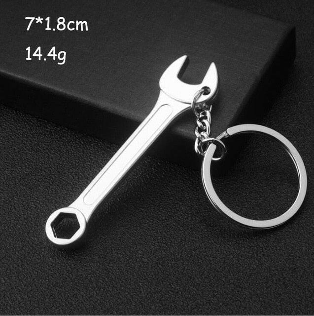 Keychains For Men Car Bag KeyRing Outdoor Combination Tool Portable Mini Utility Pocket Clasp Ruler Hammer Wrench Pliers Shovelơ' yuhuv test3333 yuhuv test.