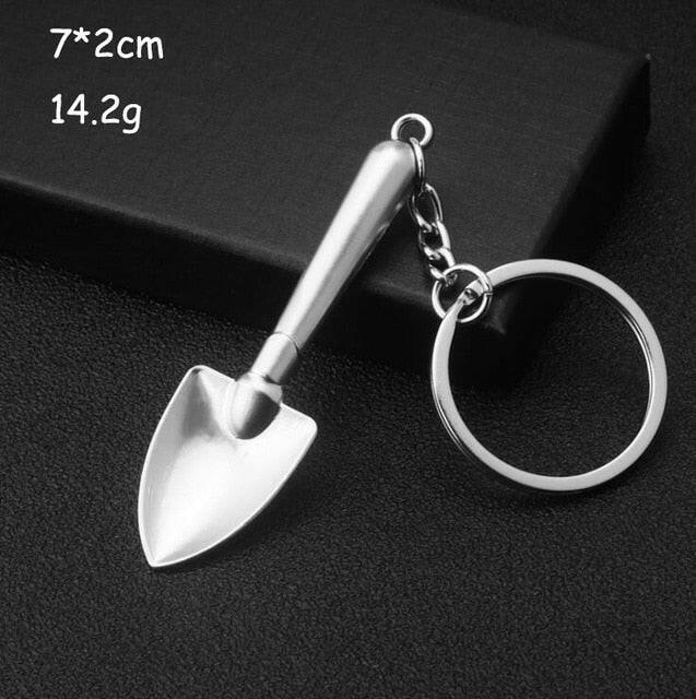 Keychains For Men Car Bag KeyRing Outdoor Combination Tool Portable Mini Utility Pocket Clasp Ruler Hammer Wrench Pliers Shovelơ' yuhuv test3333 yuhuv test.