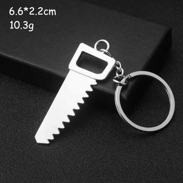 Keychains For Men Car Bag KeyRing Outdoor Combination Tool Portable Mini Utility Pocket Clasp Ruler Hammer Wrench Pliers Shovelơ' yuhuv test3333 yuhuv test.