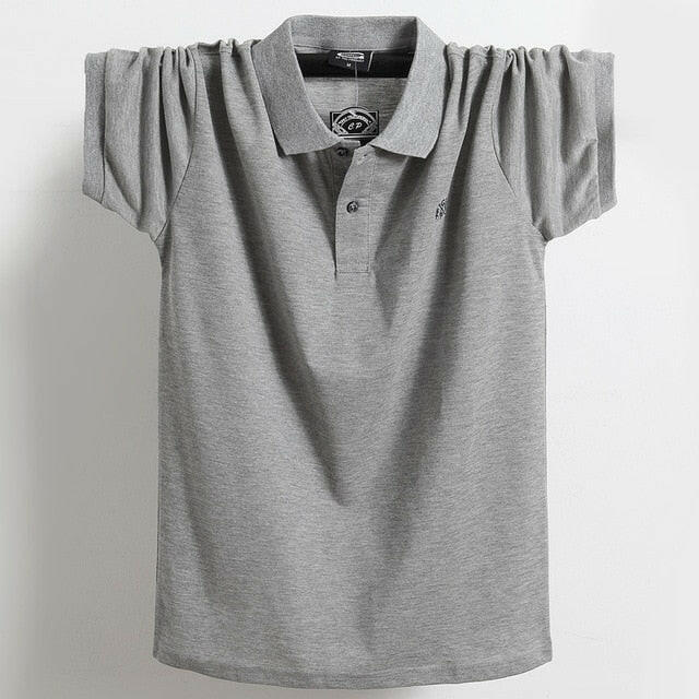 Summer Men Polo Shirt Brand Clothing Pure Cotton Men Business Casual Male Polo Shirt Short Sleeve Breathable Soft Polo Shirt 5XL yuhuv test  yuhuv test022.