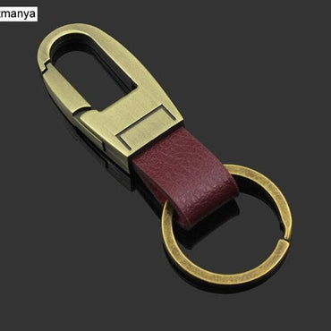 969696  yuhuv test Fashion Leather key Chain New Men Women Metal Waist Hanging KeyChain Best Gift Key Ring jewelry yuhuv test aja.