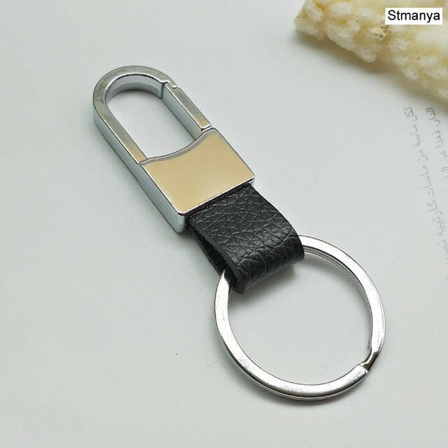 Fashion Leather key Chain New Men Women Metal Waist Hanging KeyChain Best Gift Key Ring jewelry yuhuv test  yuhuv test022.