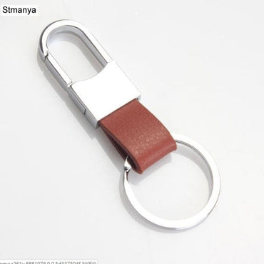 969696  yuhuv test Fashion Leather key Chain New Men Women Metal Waist Hanging KeyChain Best Gift Key Ring jewelry yuhuv test aja.