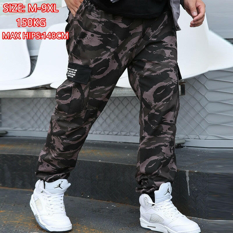 Camouflage Cargo Pants 8XL Joggers Militar Men Trousers Hip Hop Army Camo Spodnie Meskie Man Cotton Sweatpants 6XL Kargo Ropa yuhuv test  yuhuv test022.