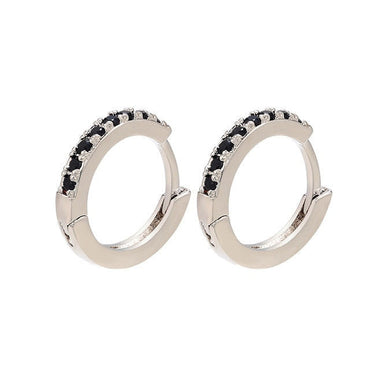 ZHUKOU 13x14mm one pair crystal hoop earrings for women jewelry DIY small earrings hooks jewelry accessories making model:VE82ơ' yuhuv test3333 yuhuv testkk.