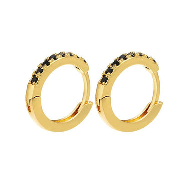 ZHUKOU 13x14mm one pair crystal hoop earrings for women jewelry DIY small earrings hooks jewelry accessories making model:VE82 yuhuv test  yuhuv test022.