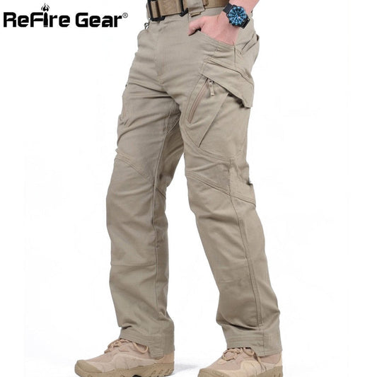 969696 yuhuv test IX9 City Tactical Cargo Pants Men Combat SWAT Army Military Pants Cotton Many Pockets Stretch Flexible Man Casual Trousers XXXL yuhuv test aja.