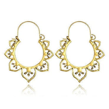 969696  yuhuv test HuaTang Vintage Gold Silver Color Metal Dangle Hollow Earrings for Women Geometric Carved Ethnic Earring Indian Jewellery brinco yuhuv test aja.