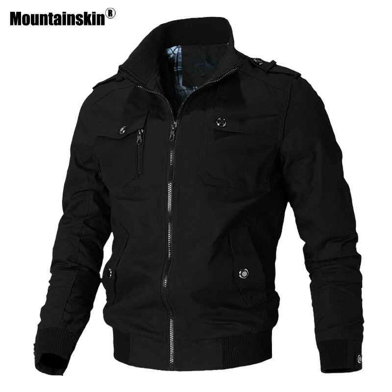 Mountainskin Casual Jacket Men Spring Autumn Army Military Jackets Mens Coats Male Outerwear Windbreaker Brand Clothing SA779 yuhuv test  yuhuv test022.