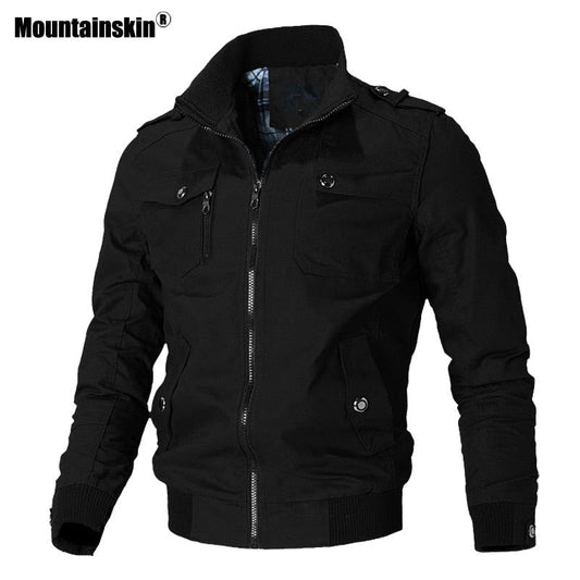 969696  yuhuv test Mountainskin Casual Jacket Men Spring Autumn Army Military Jackets Mens Coats Male Outerwear Windbreaker Brand Clothing SA779 yuhuv test ajađ.