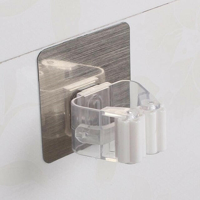 GUANYAO Adhesive Multi-Purpose Hooks Wall Mounted Mop Organizer Holder RackBrush Broom Hanger Hook Kitchen bathroom Strong Hooksơ' yuhuv test3333 yuhuv test.