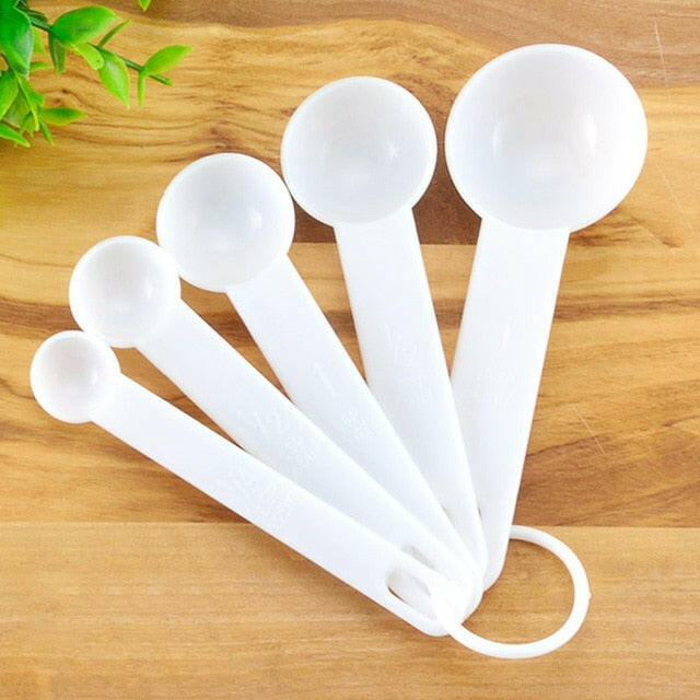 4Pcs/5pcs/10pcs Multi Purpose Spoons/Cup Measuring Tools PP Baking Accessories Stainless Steel/Plastic Handle Kitchen Gadgetsơ' yuhuv test3333 yuhuv test.