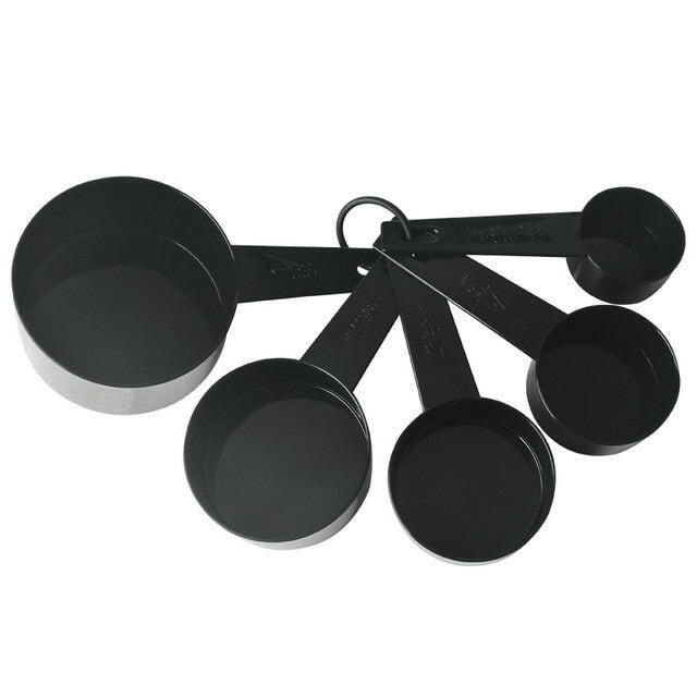 4Pcs/5pcs/10pcs Multi Purpose Spoons/Cup Measuring Tools PP Baking Accessories Stainless Steel/Plastic Handle Kitchen Gadgetsơ' yuhuv test3333 yuhuv test.