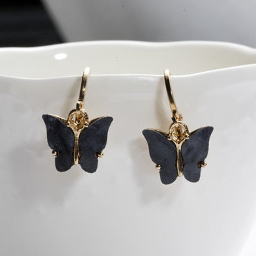 New Fashion Design Butterfly Jewelry Colorful Acrylic Butterfly Stud Earrings for Women 2020 Bohemia Small Cute Earring Jewelryơ' yuhuv test3333 yuhuv testkk.