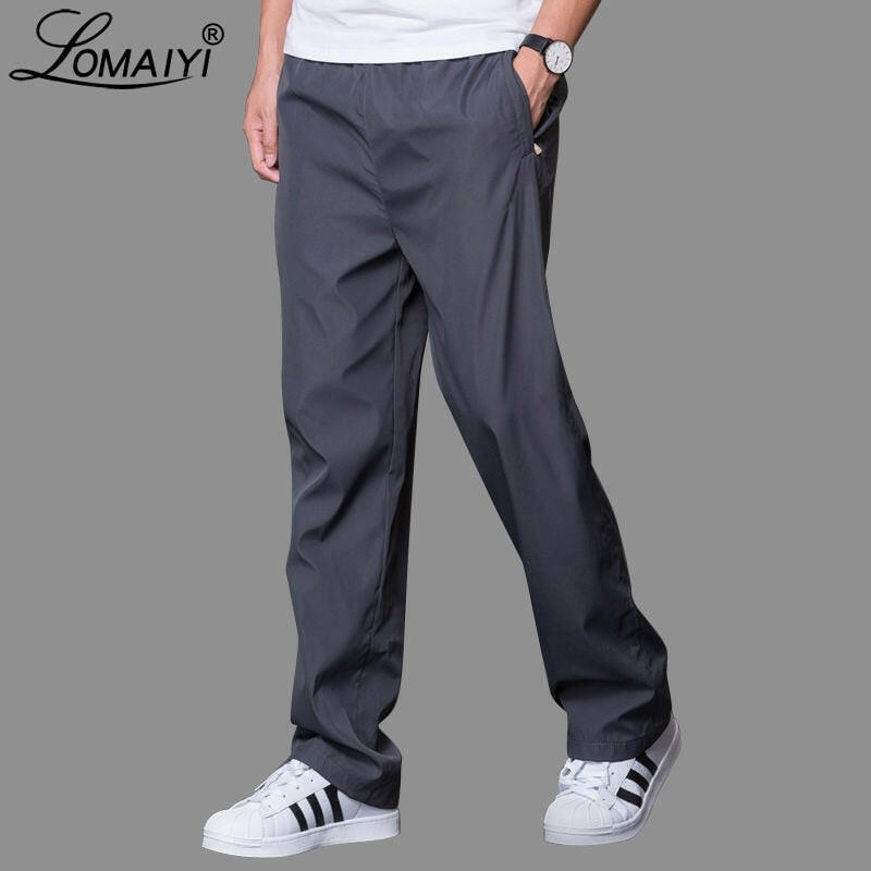 Plus Size 6XL Men's Summer/Autumn Pants Men Casual Pants Mens Breathable Quick Dry Trousers Male Loose Wide Leg Pants AM412 yuhuv test  yuhuv test022.